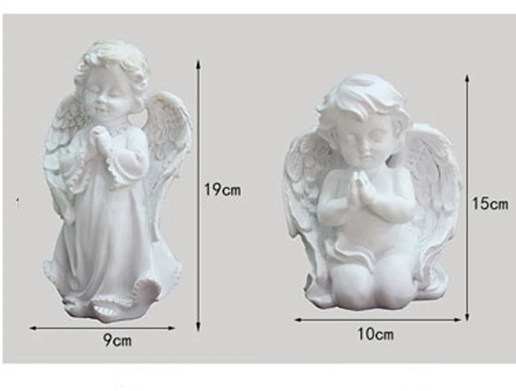Смола Любовь Амура маленький ангел статуя домашний декор ремесла украшение комнаты Украшение свадебное украшение сказочная фигурка куклы для девочек