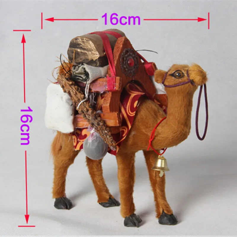 ZILIN Vivid Desert Camel Lovely Camel Decor 16 6 16 cm