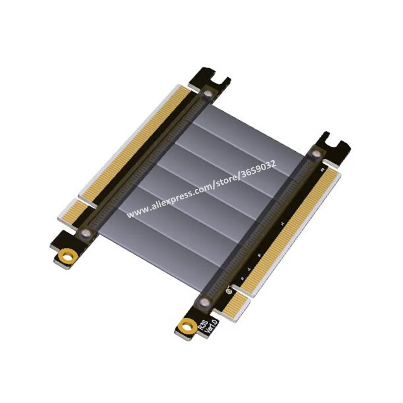 Riser PCI-E 3.0 x16 to x16 Male to male Graphics card riser pci e PCIe pci express 16x to 16x 16 risers Extension cable 128G/bps