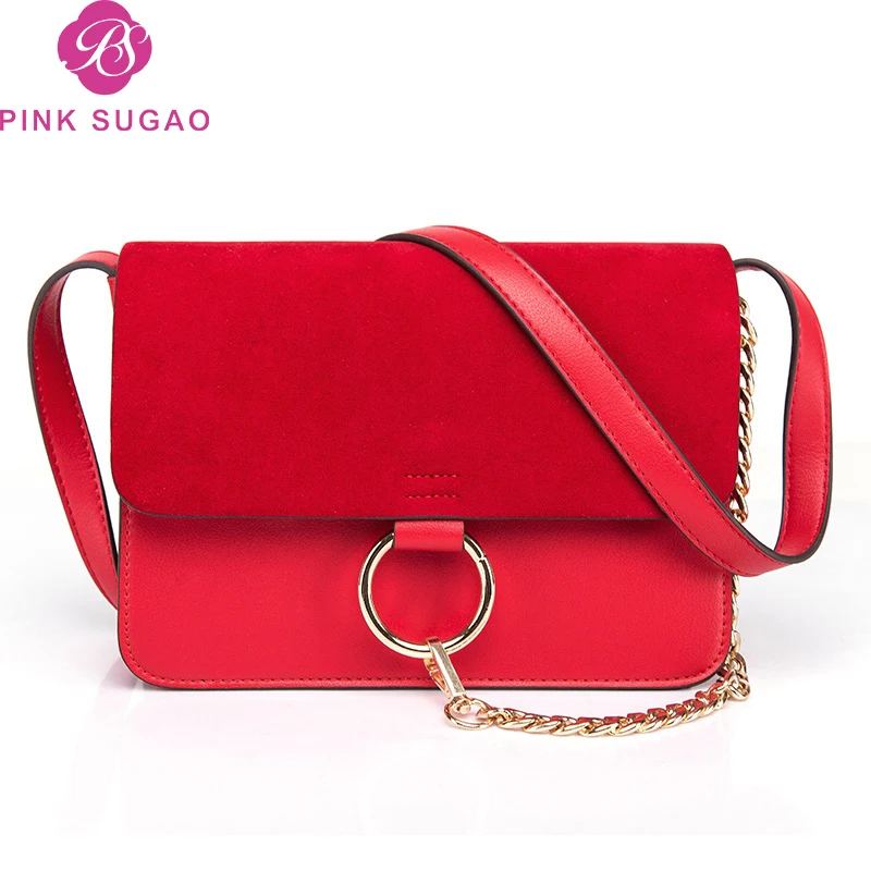 

Pink sugao luxury handbags women bags designer shoulder bags star style messenger bags 2019 new fashion crossbody bag pu leather