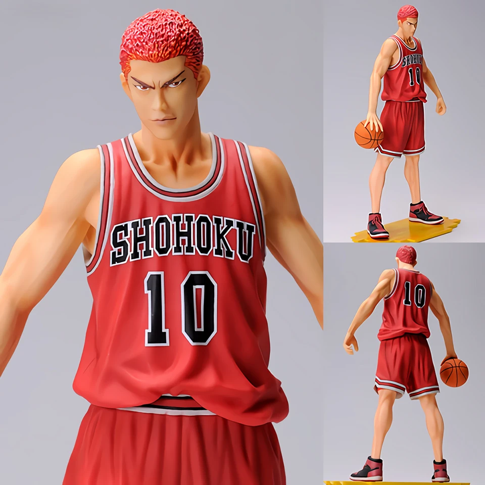 

Tronzo 25cm Original TK M.I.C Slam Dunk Spirit Collection Vol.1 Hanamichi Sakuragi PVC Action Figure Model Doll Toys Gifts