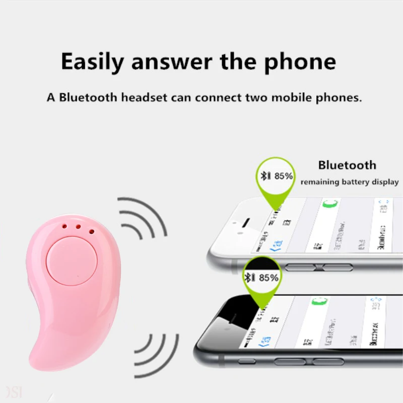 S530 мини беспроводные Bluetooth наушники в ухо спортивные с микрофоном гарнитура для