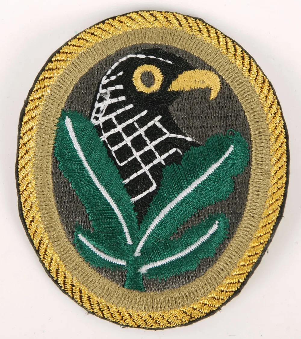 

WW2 GERMAN SNIPER INFANTRY BIRDHEAD ARMBAND PATCH