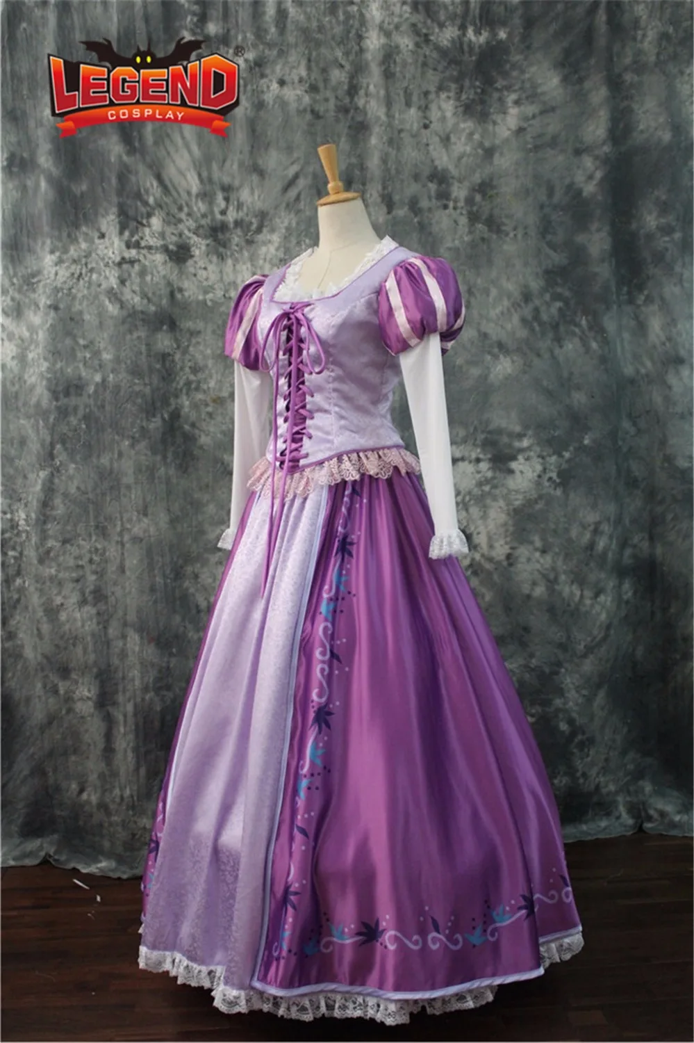 

Tangled Rapunzel Princess Dress Costume Adult dress cosplay costume custom made