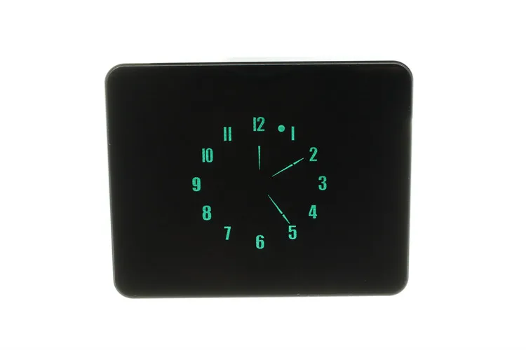  GHXAMP VFD Pointer Time Clock With light-sensing Automatic Brightness Adjustment DC 5V Aluminum Man