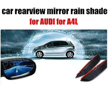 

factory price car Rearview Mirror Rain Board Eyebrow Shade for AUDI for A4L 09-12 2Pcs rain blades rain cover back mirror