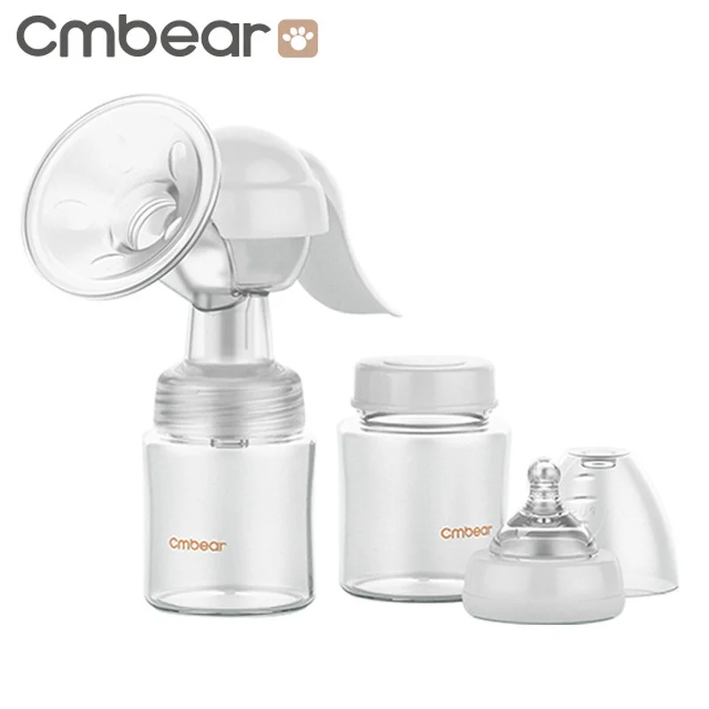 Cmbear ручной молокоотсос мощная детская соска всасывание 150 мл бутылочки для