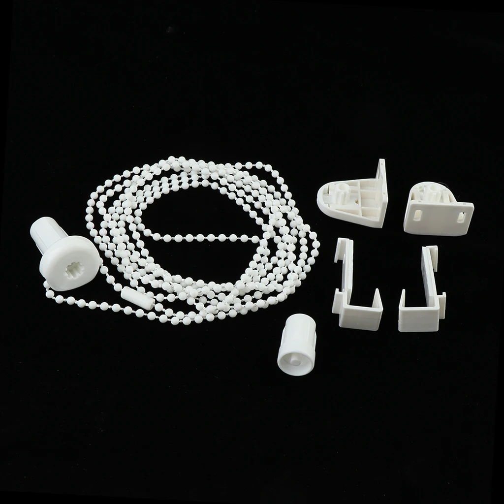 New Arrivals Plastic Roller Blind Accessories with 33.46' Long Bead Chain 17mm Tube Curtain Decorative Accessory Home Decration
