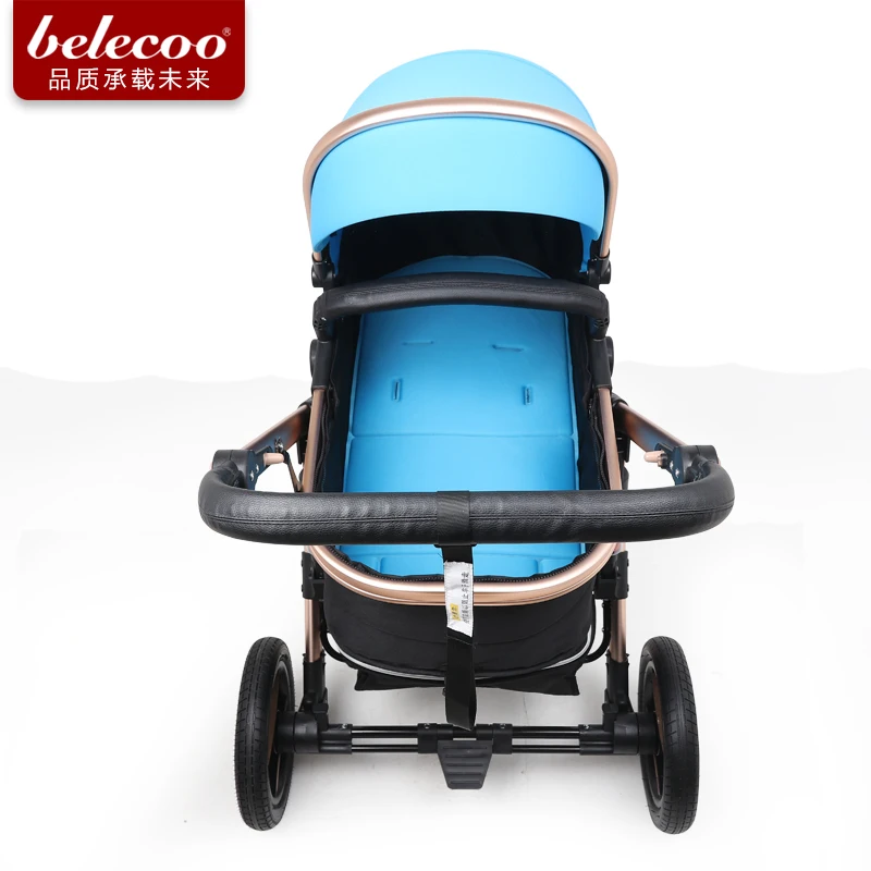 Beleco bebe детская коляска высокая посадка автомобиль Можно присесть две руки