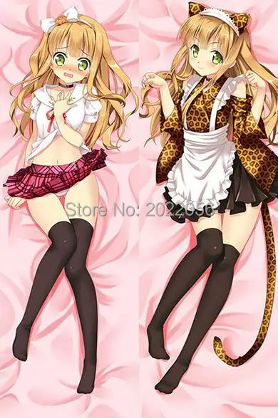 Аниме Манга Hentai Ouji to Warawanai 150x50 см 100x35 чехол-наволочка 001 | Дом и сад
