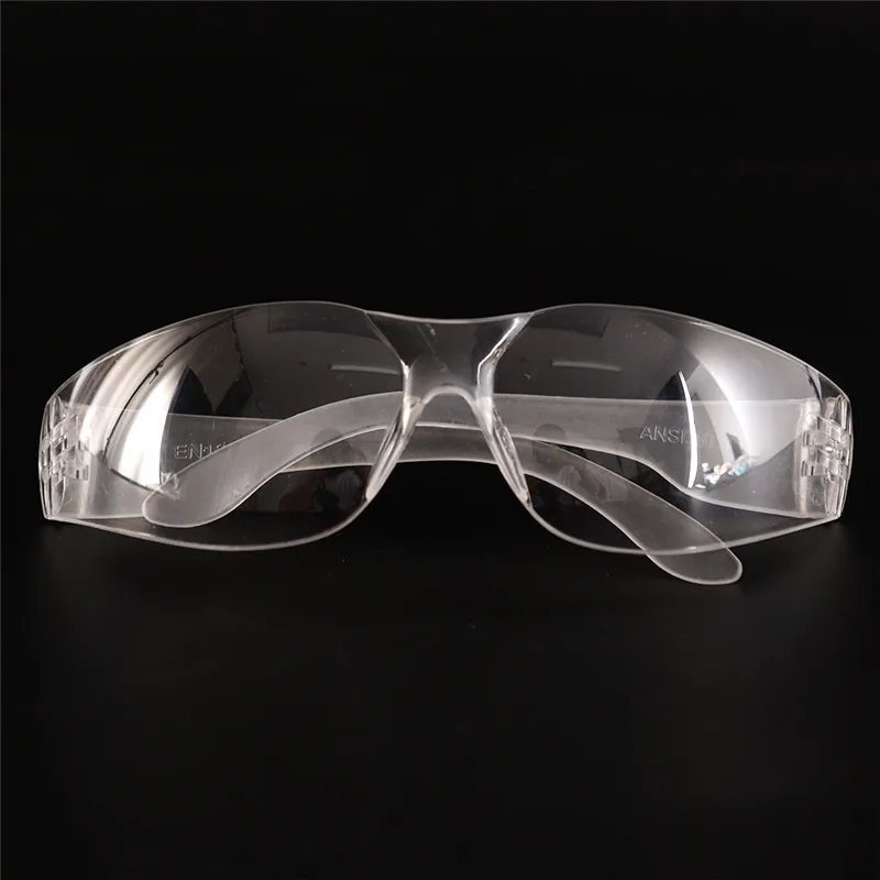1pc Safety Glasses Lab Eye Protection Eyewear Clear Lens Safety Goggles