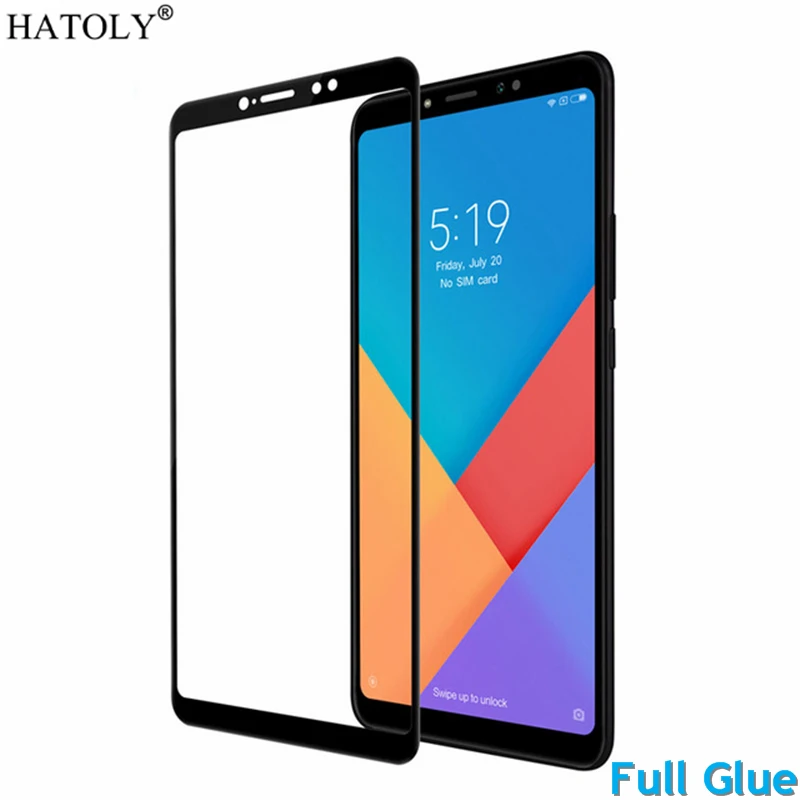 

Full Glue Tempered Glass For Xiaomi Mi Max 3 Screen Protector Xiaomi Mi Max 3 Full Cover Xiaomi Mi Max 3 Dust Proof Film HATOLY
