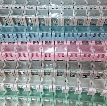 Special Price Free shipping 30pcs SMD SMT Electronic Component Mini Storage box High quality and practical Jewelry storaged case Best quality