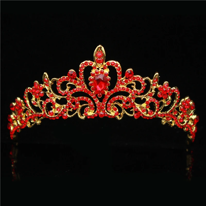 19 Designs Crystal Wedding Bridal Tiara Crowns for Women Princess Hair Ornament Fashion Bride Headpiece Hair Jewelry Accessories