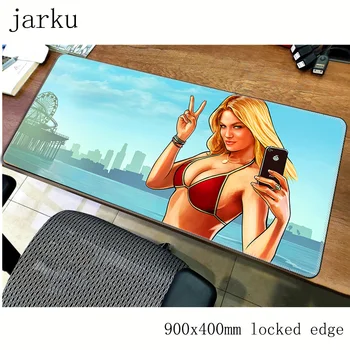 

gta v mousepad gamer 900x400X3MM gaming mouse pad large High-end notebook pc accessories laptop padmouse ergonomic mat