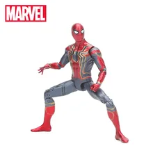 2018 17cm Marvel font b Toys b font Avengers Infinite War Spiderman PVC font b Action