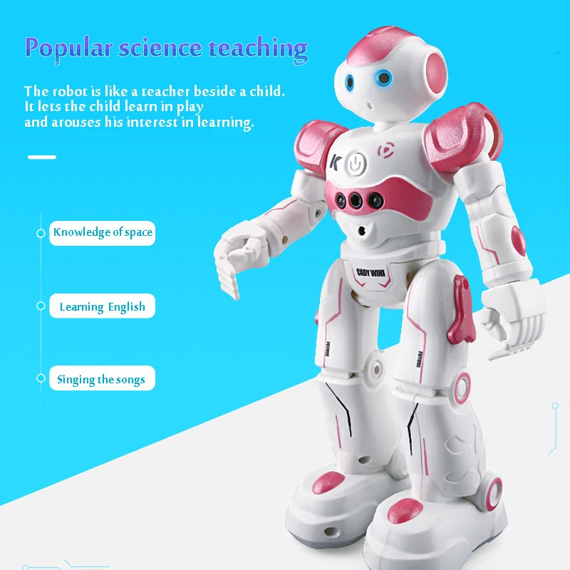 LEORY RC робот умный программируемый с дистанционным управлением игрушка Biped