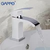 Gappo Black Faucet mixer bathroom torneiras Waterfall Basin Faucets bathroom cold hot water brass mixers single handle faucet ► Photo 3/6