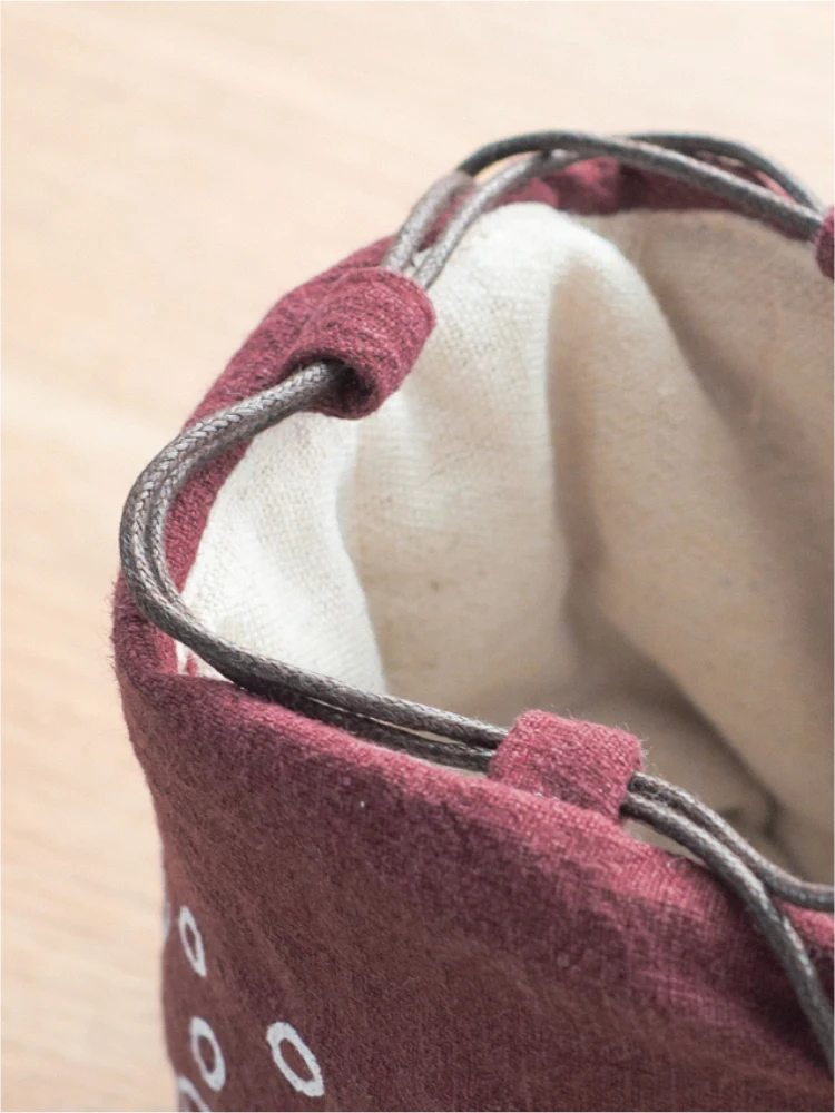 Японский стиль дорожная сумка для хранения один чайник одна чашка Быстрый Термосумка для термосов посылка хлопок и лен маленькая сумка аксессуары легко носить