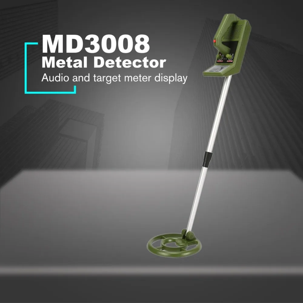  MD3008 Professional Portable Mini Underground Metal Detector Handheld Treasure Hunter Gold Digger F