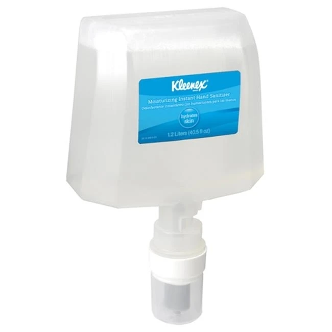 Kleenex KIM 91600 1200 ml Moisturizing Instant Hand Sanitizer - 2 Per Case