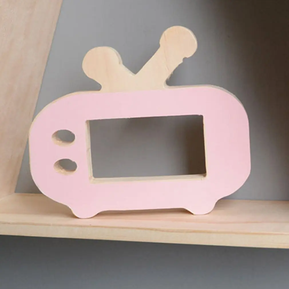Деревянный Мини игрушка для детей наряд для фотосессий Nordic Стиль украшение для детской комнаты, орнамент Камера игрушки Радиоуправляемый