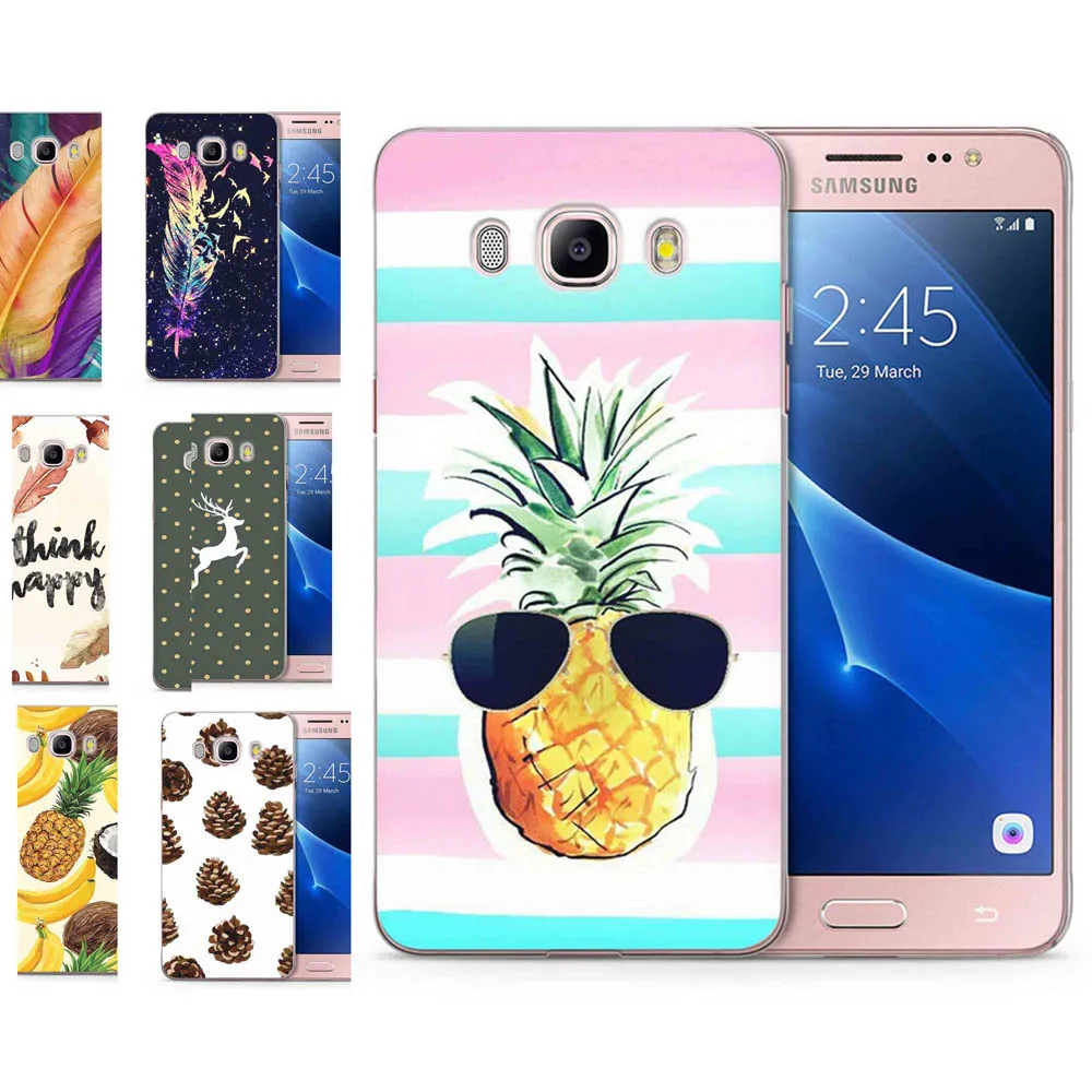 For Samsung Galaxy A3 A5 2016 2015 2017 prime J1 J2 J3 J5 J7 G530H S8/plus Note 8 TPU Silicon Pineapple Leaves Cover Case C098 |