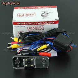 BigBigRoad заднего вида резервного копирования Камера с реле/фильтр для hyundai нового Santafe Santa Fe/Azera /IX45