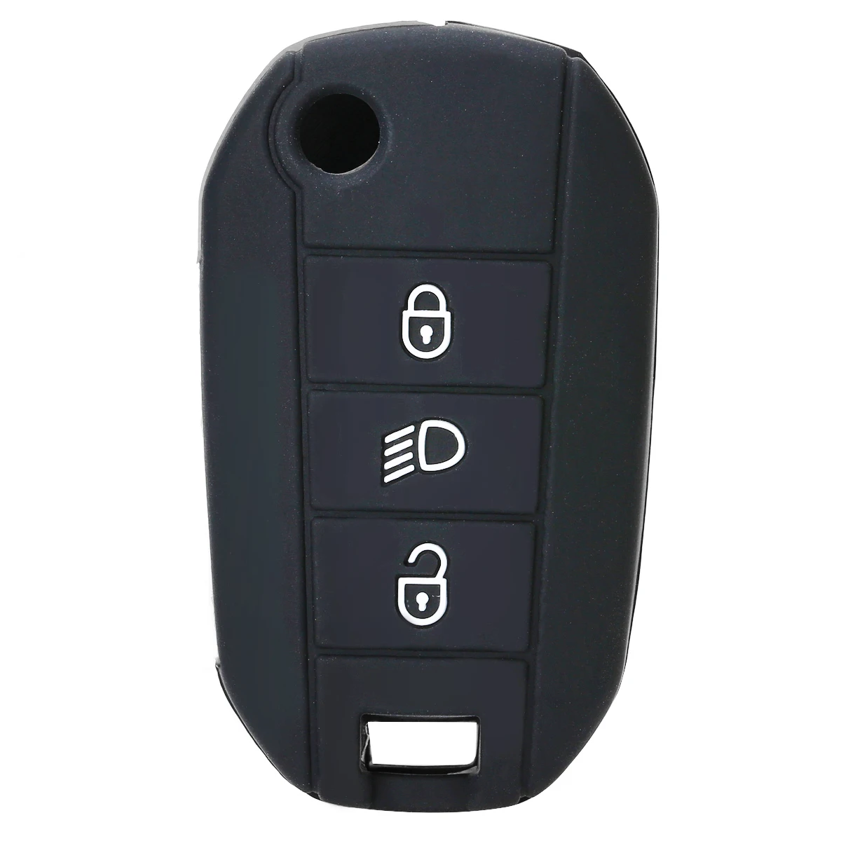 3 Button Remote Fob Protector Silicone Key Case Cover For Peugeot 508 408 308 208 2008 3008 4008 RCZ