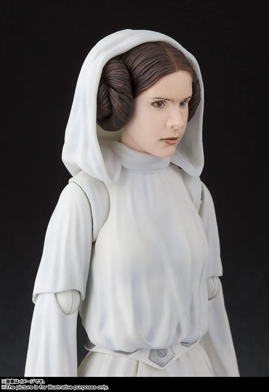 Bandai Princess Leia orana Solo Люк Скайуокер фигурка Звездная война игрушка куклы подарок для детей вентиляторы