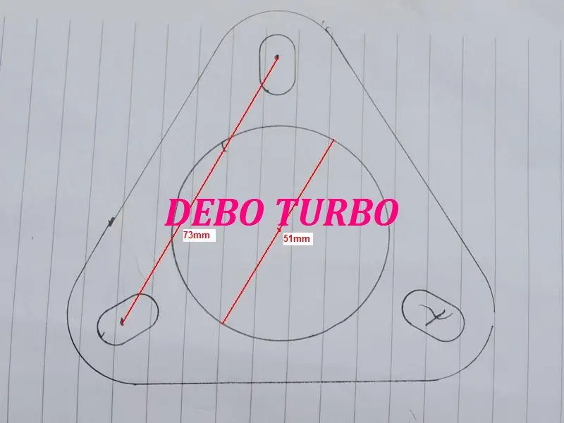 Новинка RHF5 8971371093 8973125140 Turbo прокладки турбонагнетателя для ISUZU D MAX Trooper OPEL Monterey HOLDEN
