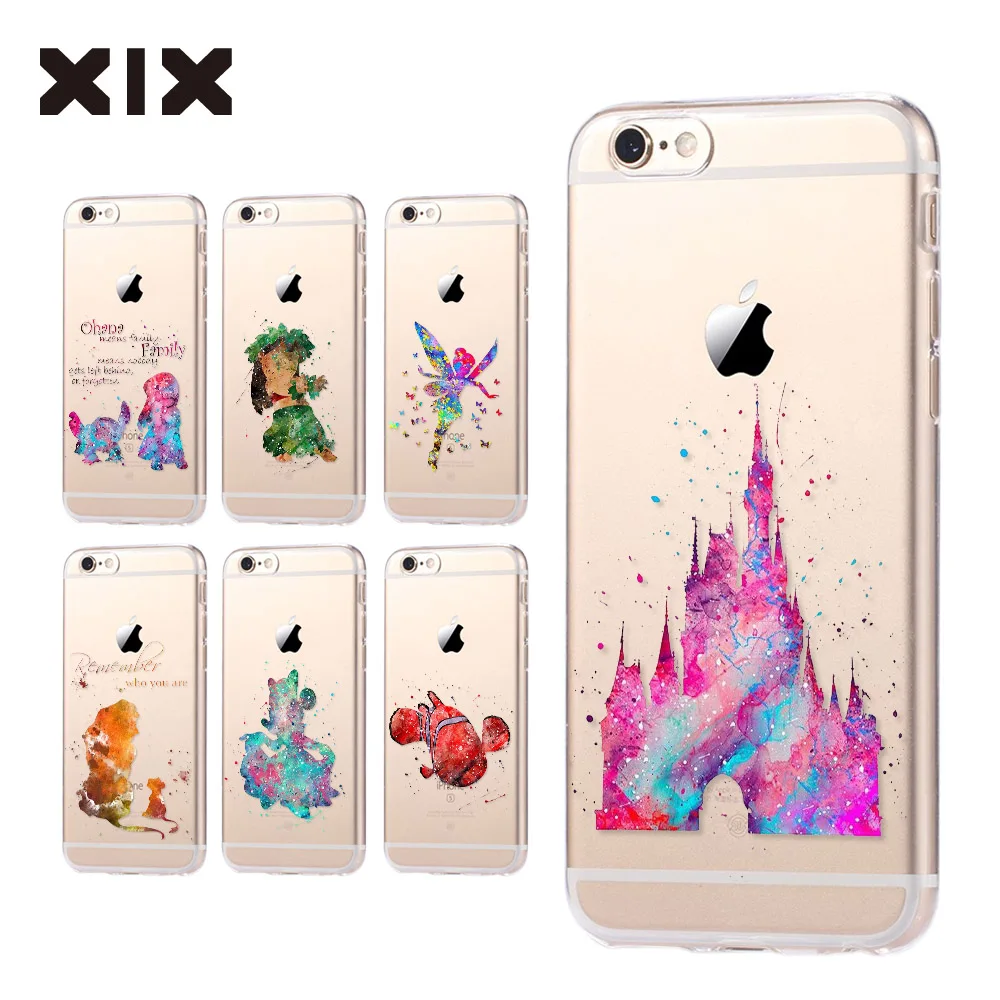 

For funda iPhone 5S case 5 5S 6 6S 7 8 Plus Castle soft silicone TPU for coque iPhone 6S case fashion for cover iPhone 7 case