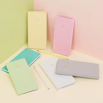 Pure Green Blue Color Undated Weekly Planner DIY Week Plan Book 88 Sheets Pocket Sheduler Free Shipping good night sweet dream theme slim week planner 10 8 21 4cm undated diy yearly monthly weekly plan scheduler book 88 sheets
