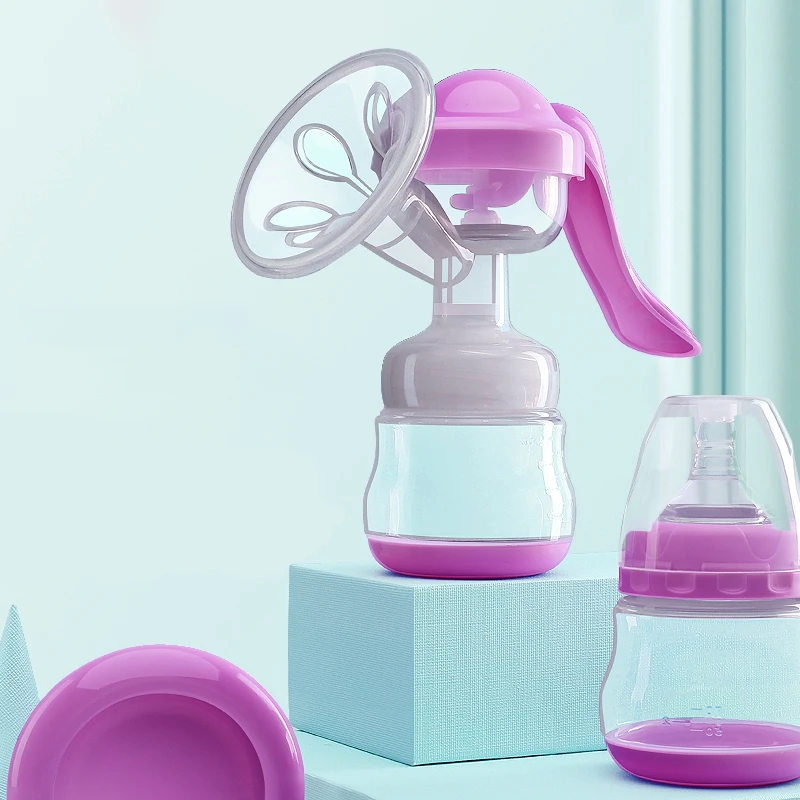 ZIMEITU ручные молокоотсосы бутылочка для грудного вскармливания BPA бесплатно
