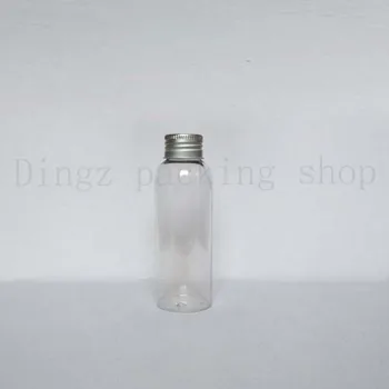 

50pcs,50ml Plastic Empty Bottles with Aluminum Cover, Screw Container for Potion, Water, Liquid Cosmetic dispenser Bottles