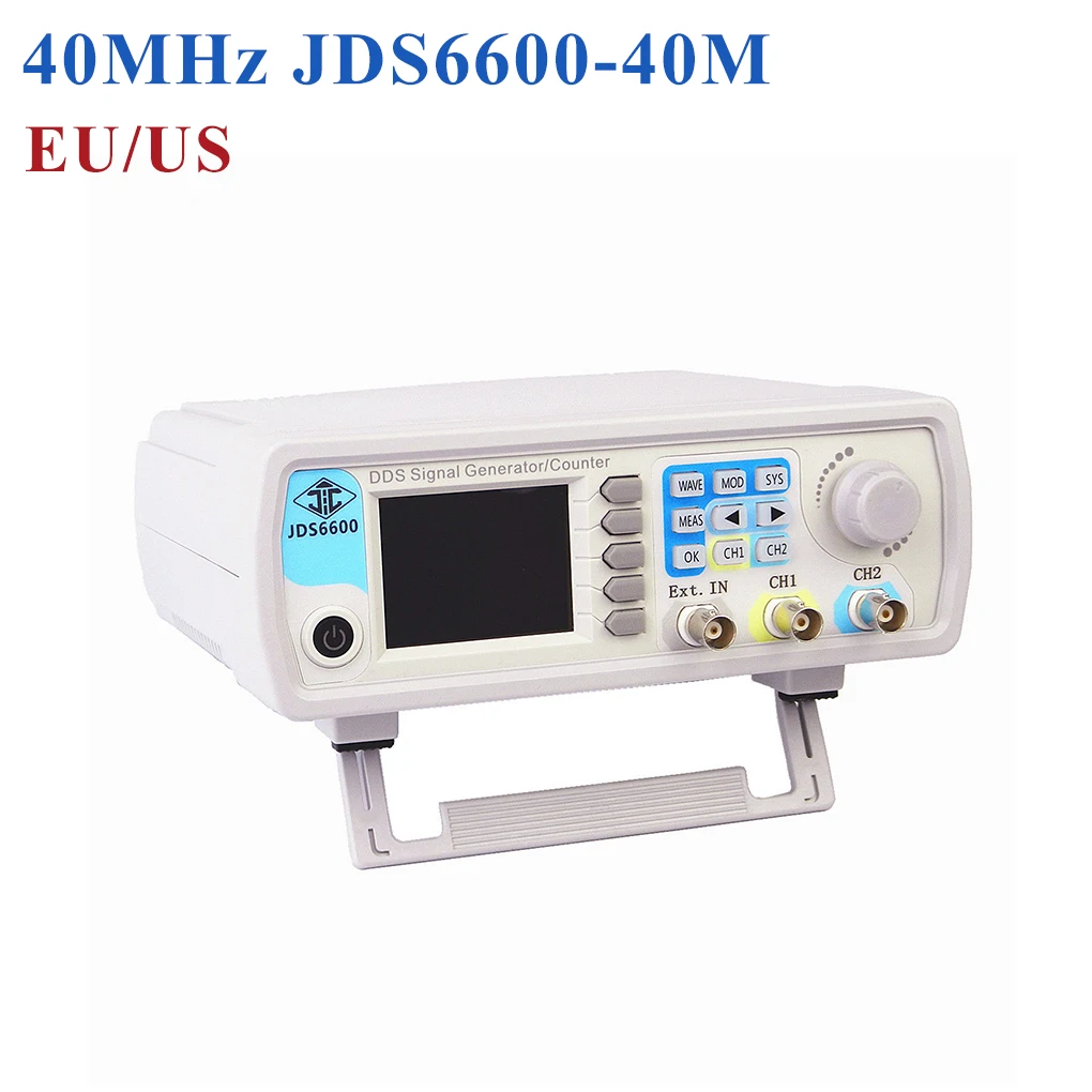 

40MHz Digital Control Dual-channel DDS Function Signal Generator frequency meter Arbitrary Waveform Pulse Signal Generator