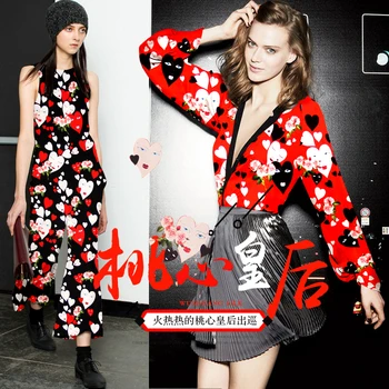 

PRINTED SILK STRETCH SATIN 118cm width 19momme/Pure Silk Fashion Dress Stretch Fabrics Dress Fabric Classic Grid Wholesale Quee