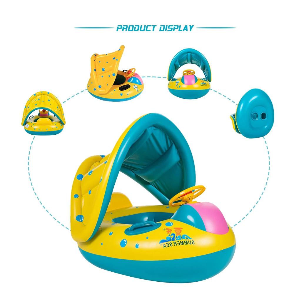 DMAR Десткий Надувной Круг Для Плавания Матрас Купания Новороженных Надувная