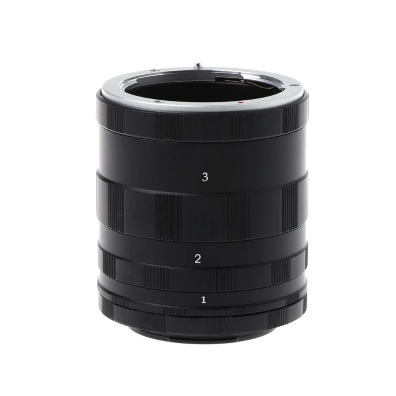 

Macro Extension Tube Rings Set Manual Focus For Sony E Mount NEX Camera A7 A5100