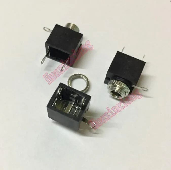 

50PCS/Lot PJ301M 3.5MM Audio Socket/Jack connector 3Pin Dual track