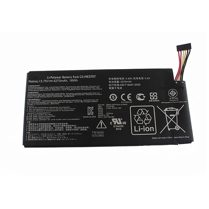 7XINbox 16Wh 4270mAh 3 75 V C11 ME370T Аккумулятор для Asus Google nexus7 nexus 7 1 Generation|Аккумуляторы
