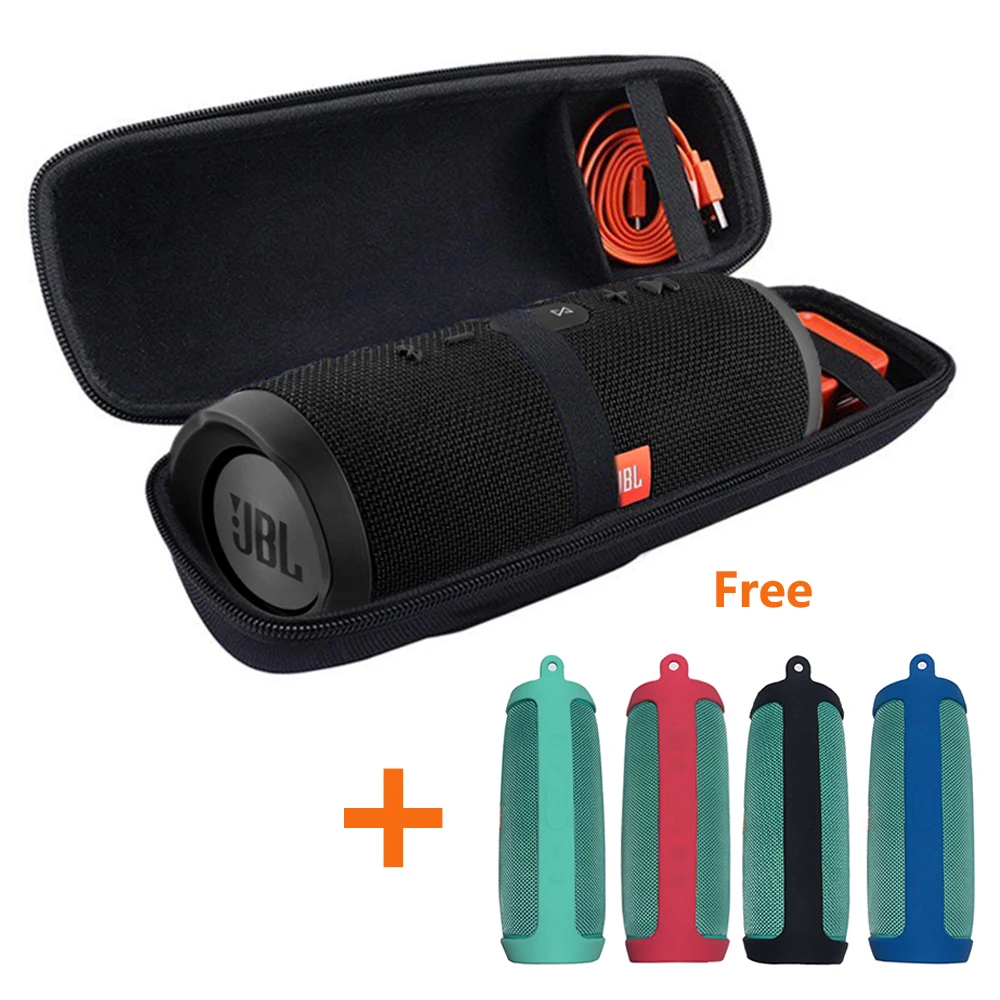 2 в 1 жесткий EVA сумка для хранения на молнии + Мягкий силиконовый чехол JBL Charge 3