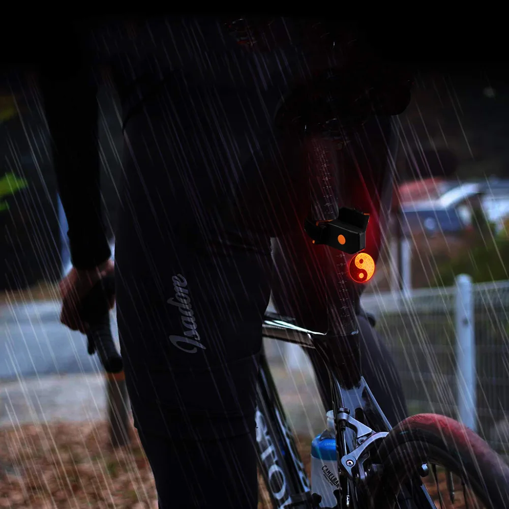 Велосипедная задняя подсветка автоматическое направление водонепроницаемый индикатор задний фонарь usb зарядка MTB велосипед