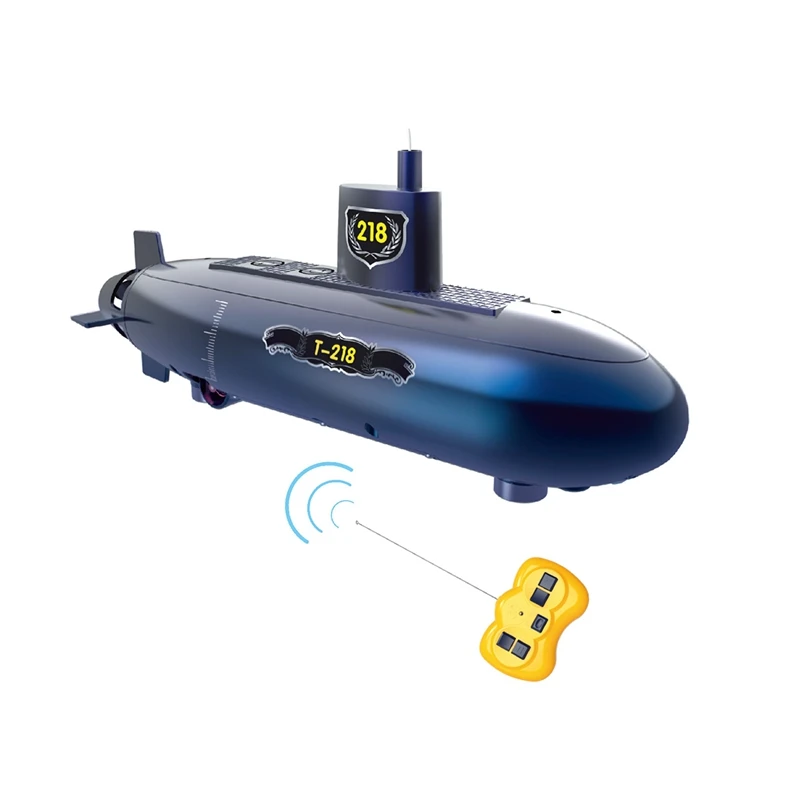 Забавная радиоуправляемая мини подводная лодка 6 каналов дистанционного управления под водой корабль радиоуправляемая лодка модель Детский развивающий ствол игрушка подарок для детей