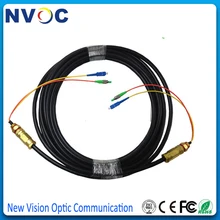 3 метра 2 ядра Мульти режим 50/125 SC/UPC-FC/UPC открытый мм волоконно-оптический водонепроницаемый патч-корд соединительный кабель