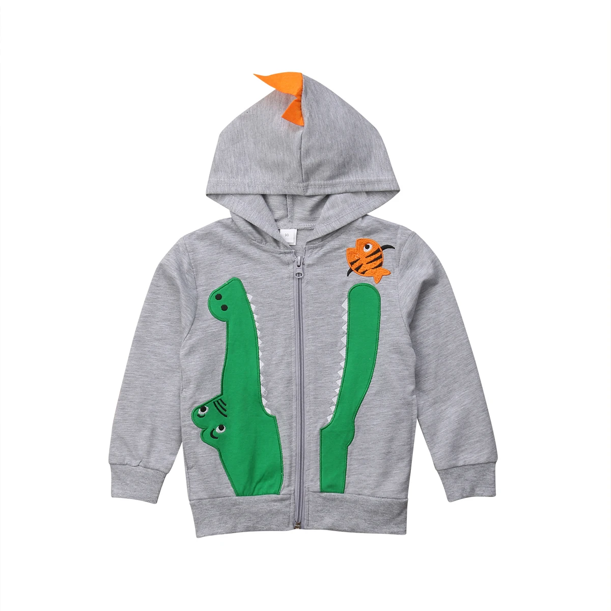 Buy Cartoon Crocodile Kid Baby Boys Coats Long Sleeve