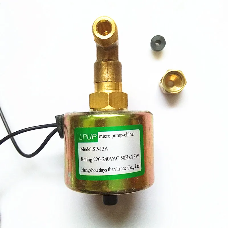 

Steam drag High pressure oil pump Model SP-13A Power 220-240VAC-50Hz Power 28W