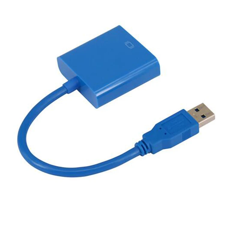 USB 3,0 к VGA Мульти дисплей адаптер конвертер внешняя видео Графическая карта