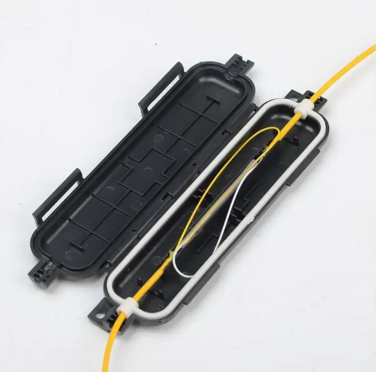

10 Pieces Fiber optic protective box drop cable protection box Upgraded version waterproof