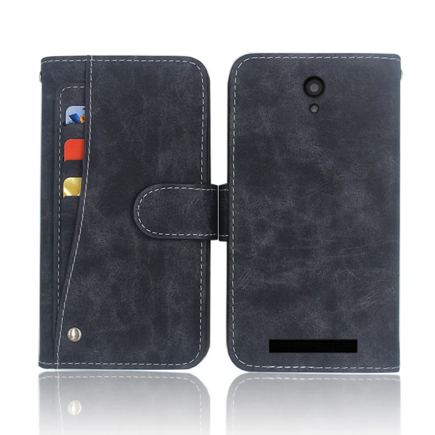 

Hot! Prestigio Muze C7 LTE PSP7510 Case High quality flip leather phone bag cover case with Front slide card slot